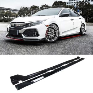 Civic X side skirts price in Pakistan, Honda Civic side skirts Pakistan, fiberglass side skirts price, civic side skirts online Pakistan, civic x body kit Pakistan, civic x modification parts Faisalabad, car body