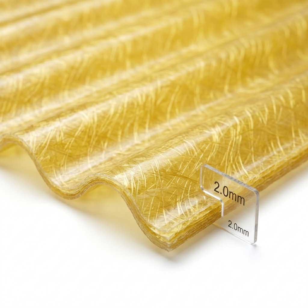 Yellow Fiberglass Sheet Thickness Gauge 2mm thick yellow fiberglass corrugated sheet cross section profile