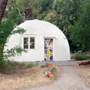 domes uc davis california usa june baggins end campus cooperative housing community consisting 94984488